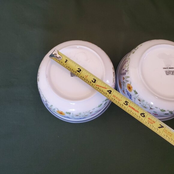 Set Of Bowls With Lid Grace Pantry Brand New Size 5 " - Picture 7 of 13